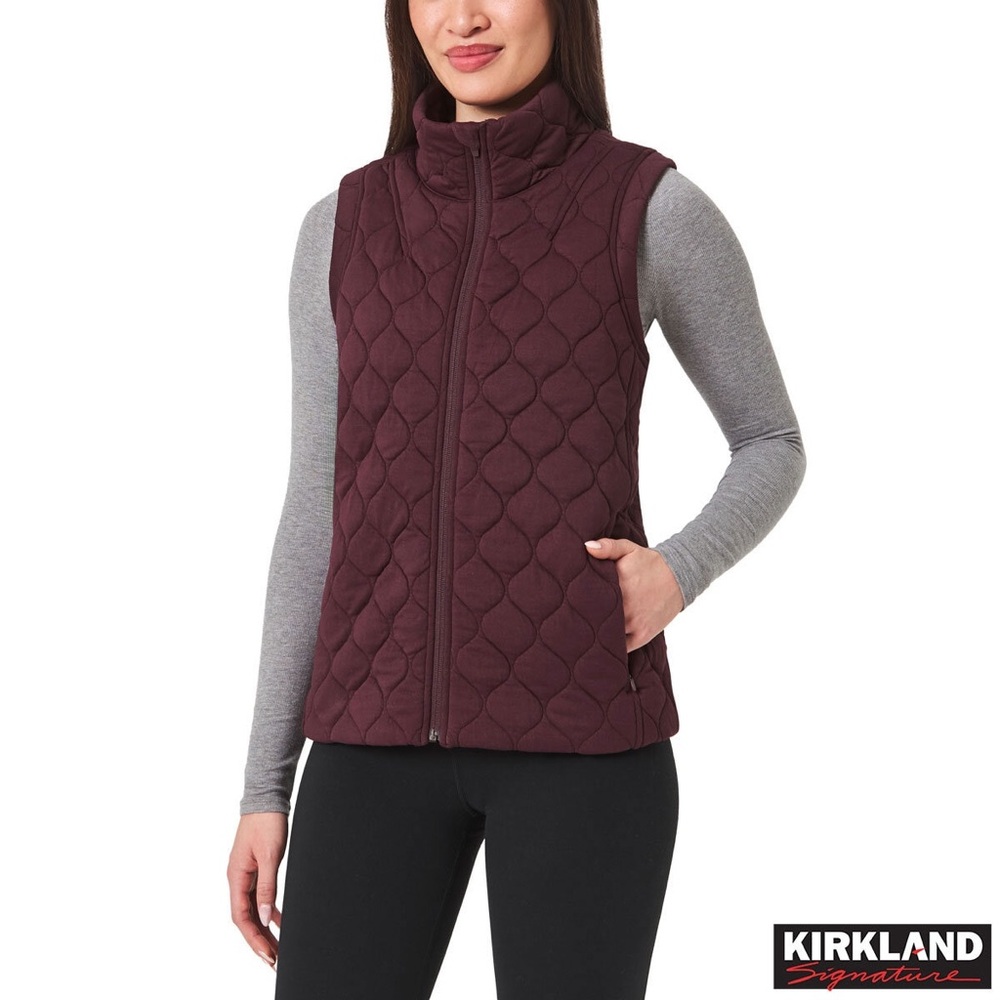 NWT Women’s Active Quilted Vest - Purple - Small